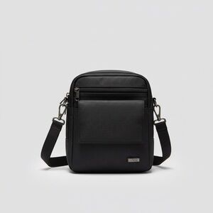 Lug Pitter Patter Gunmetal Grey RFID Crossbody Bag